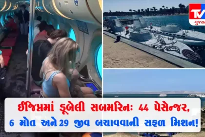 ઈજિપ્તમાં 44 પેસેન્જર સાથે સબમરિન ડૂબી, 6 ના મોત, 29 લોકોના જીવ બચાવવામાં સફળતા